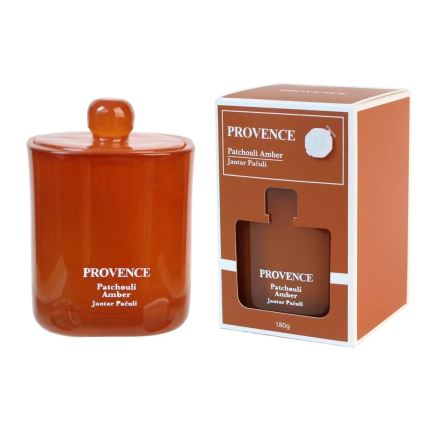 Ароматическая свеча PATCHOULI JANTAR, 180 г, 25 ч.