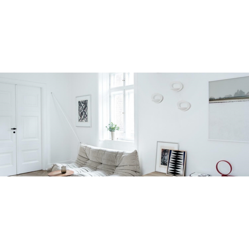 Artemide 1248010A - Настінний LED світильник з регулюванням яскравості PIRCE LED/27W/230V 3000K білий