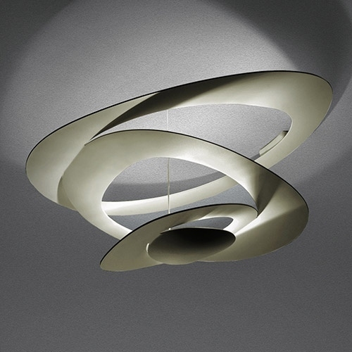 Artemide 1253120A - Светодиодный потолочный светильник с регулированием яркости PIRCE LED/44W/230V 3000K золотистый