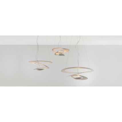 Artemide 1254110A - Світлодіодна підвісна люстра з регулюванням яскравості PIRCE LED/44W/230V 3000K білий
