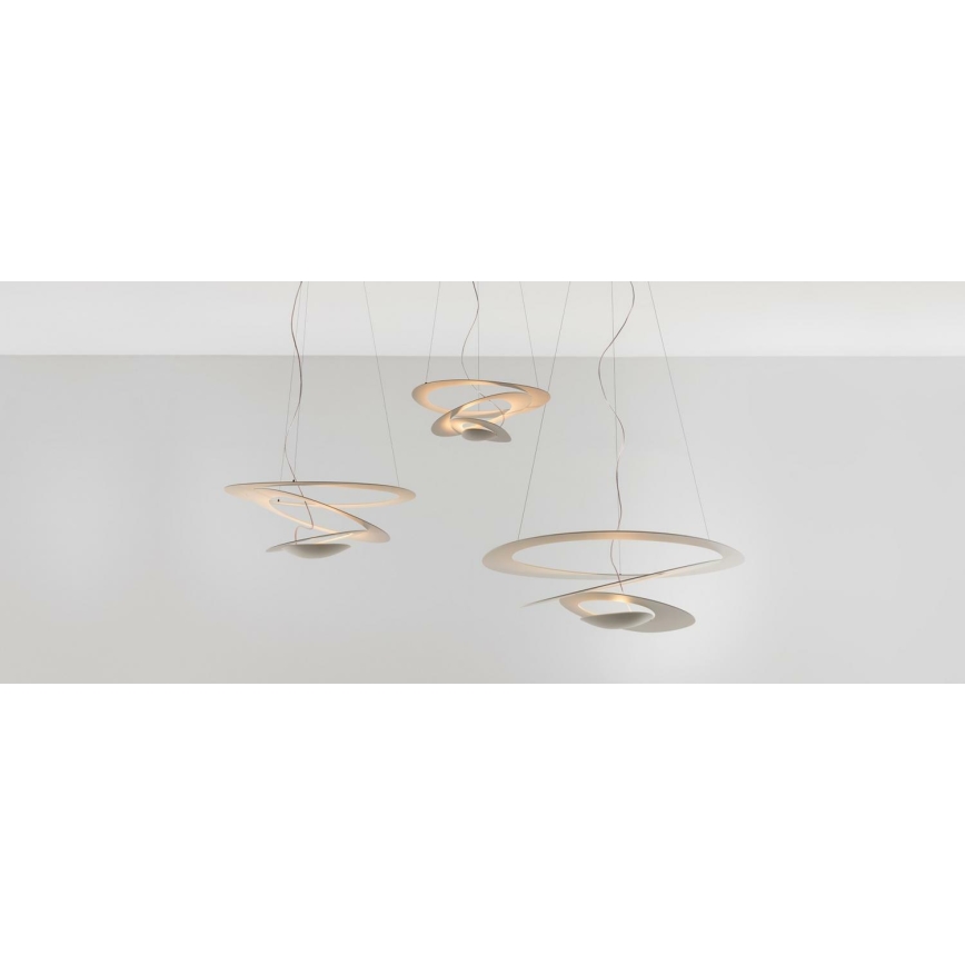 Artemide 1254110A - Світлодіодна підвісна люстра з регулюванням яскравості PIRCE LED/44W/230V 3000K білий