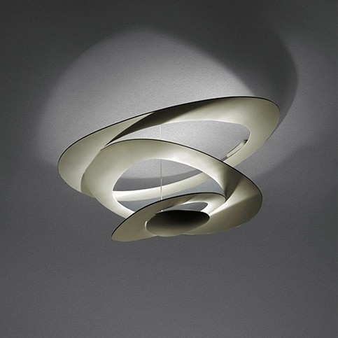 Artemide 1255120A - Светодиодный потолочный светильник с регулированием яркости PIRCE LED/44W/230V 3000K золотистый