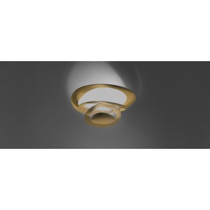 Artemide 1255120A - Светодиодный потолочный светильник с регулированием яркости PIRCE LED/44W/230V 3000K золотистый