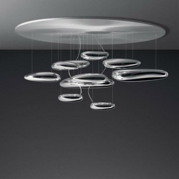 Artemide 1366110A - Светодиодная припотолочная люстра с регулированием яркости MERCURY LED/58W/230V 3000K