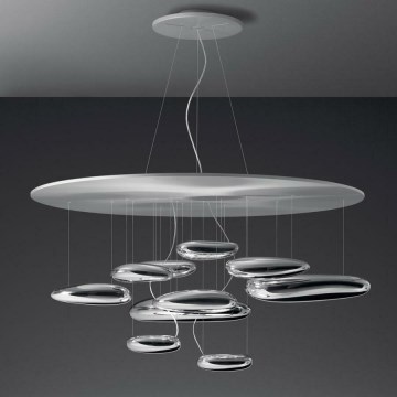 Artemide 1367110A - Светодиодная подвесная люстра с регулированием яркости MERCURY LED/58W/230V 3000K