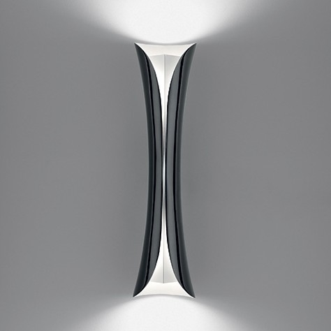 Artemide 1373010A - Настінний світильник CADMO 2xGU10/10W/230V чорний