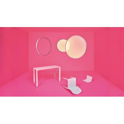 Artemide 1992010APP - Світлодіодна підвісна люстра з регулюванням яскравості DISCOVERY LED/40W/230V 3000K антрацит