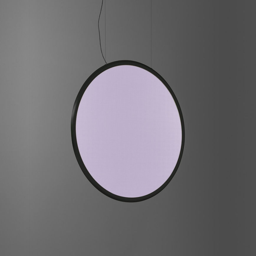 Artemide 1992230IN1APP - Светодиодная подвесная люстра с регулированием яркости DISCOVERY LED/42W/230V 2700K черный