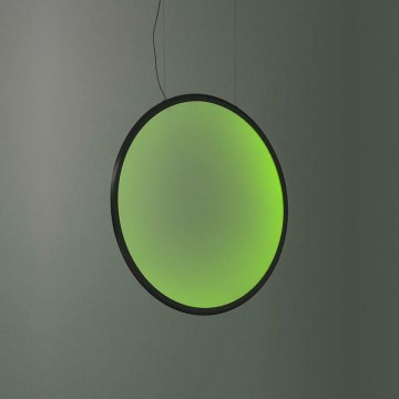 Artemide 1992330APP - Светодиодная подвесная RGBW-люстра с регулированием яркости DISCOVERY LED/42W/230V 2700-6500K черный