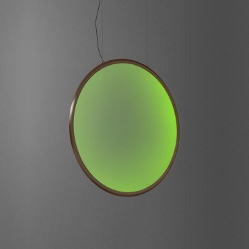 Artemide 1992360APP - Светодиодная подвесная RGBW-люстра с регулированием яркости DISCOVERY LED/42W/230V 2700-6500K бронзовый