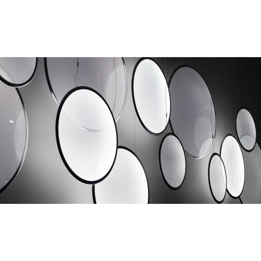 Artemide 1993030APP - Светодиодная подвесная люстра с регулированием яркости DISCOVERY LED/60W/230V 3000K черный
