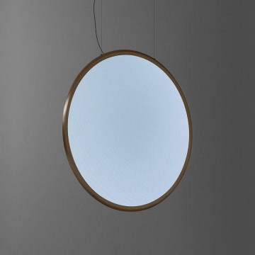 Artemide 1993260APP - Светодиодная подвесная люстра с регулированием яркости DISCOVERY LED/71W/230V 2700-6500K бронзовый