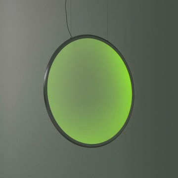 Artemide 1993310APP - Светодиодная подвесная RGBW-люстра с регулированием яркости DISCOVERY LED/59W/230V 2700-6500K антрацит