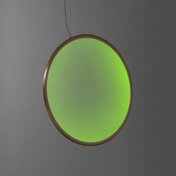 Artemide 1993360APP - Светодиодная подвесная RGBW-люстра с регулированием яркости DISCOVERY LED/59W/230V 2700-6500K бронзовый