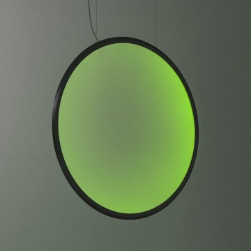 Artemide 1994330APP - Светодиодная подвесная RGBW-люстра с регулированием яркости DISCOVERY LED/79W/230V 2700-6500K черный