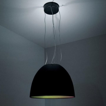 Artemide A243200 - Светодиодная подвесная люстра с регулированием яркости NUR LED/80W/230V 3000K диаметр 90 см антрацит