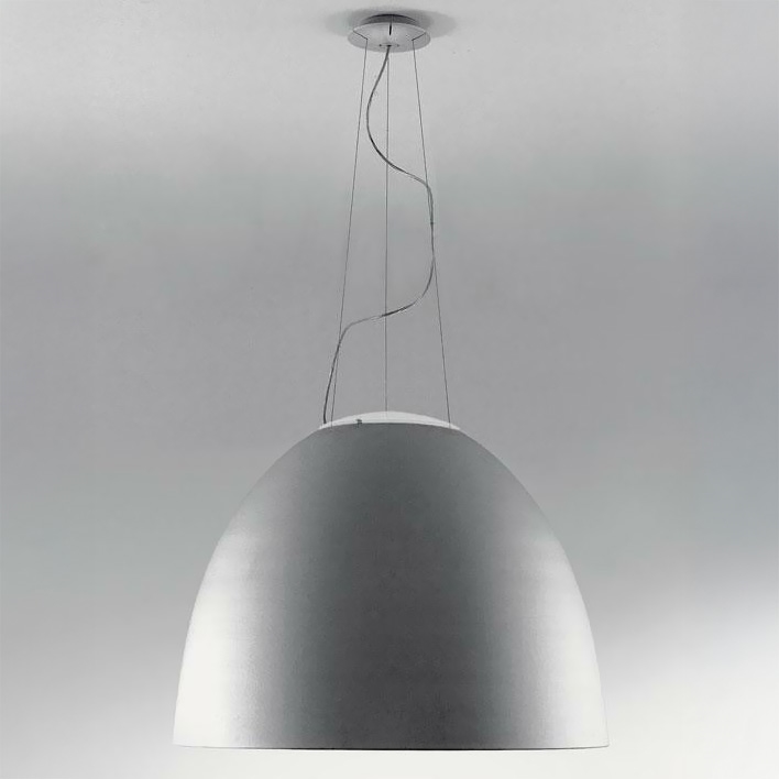 Artemide A243210 - Светодиодная подвесная люстра с регулированием яркости NUR LED/80W/230V 3000K диаметр 90 см серый
