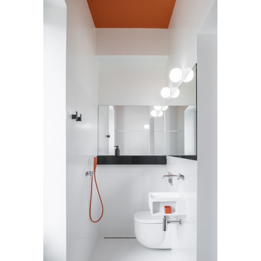 Artemide AR 1039110A - Стельовий світильник для ванної кімнати DIOSCURI 1xE14/6W/230V IP44