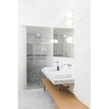 Artemide AR 1039110A - Стельовий світильник для ванної кімнати DIOSCURI 1xE14/6W/230V IP44