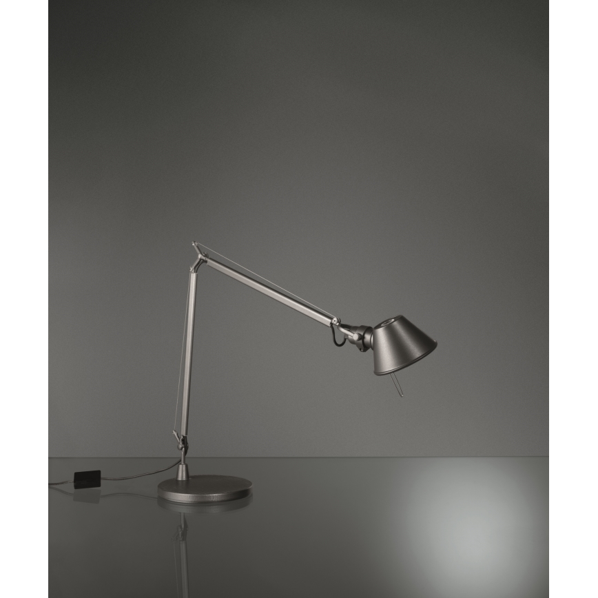 Artemide AR A015100+AR A003900 KOMPLET - Світлодіодна настільна лампа з регульованою яскравістю TOLOMEO MIDI 1xLED/9W/230V