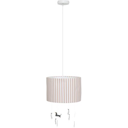 Atmosphera - Детская подвесная люстра на шнуре SCOTT 1xE27/40W/230V с изображением щенков