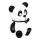 Atmosphera - детский светодиодный ночник PANDA LED/3xLR44