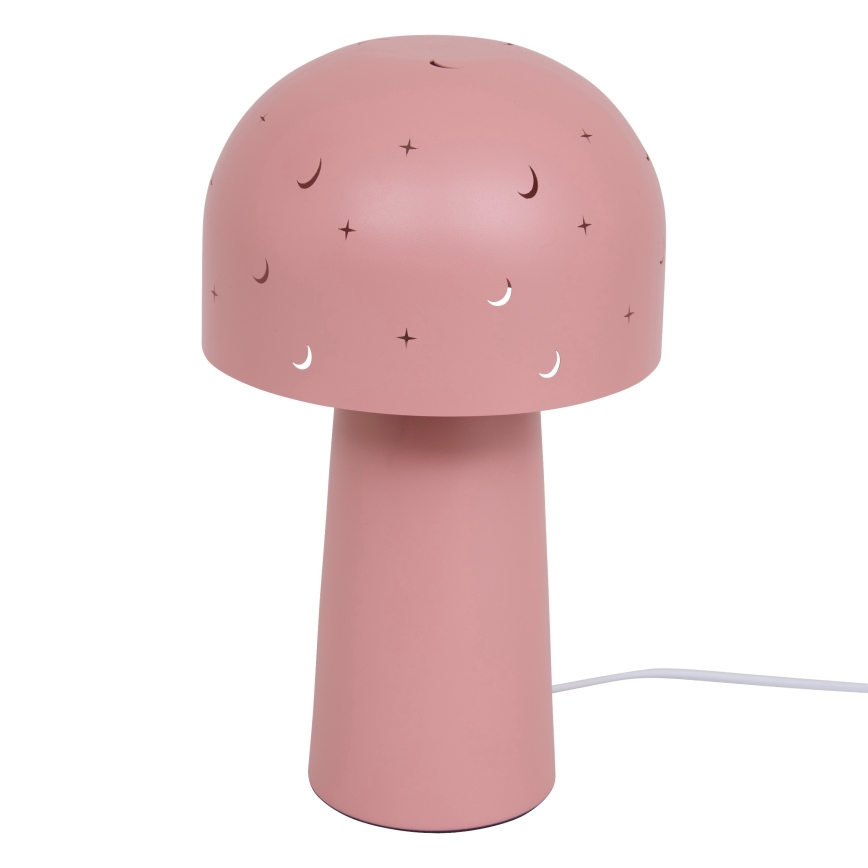 Atmosphera - Дитяча настільна лампа STARRY MUSHROOM 1xE14/25W/230V рожева