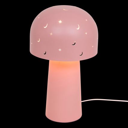 Atmosphera - Дитяча настільна лампа STARRY MUSHROOM 1xE14/25W/230V рожева