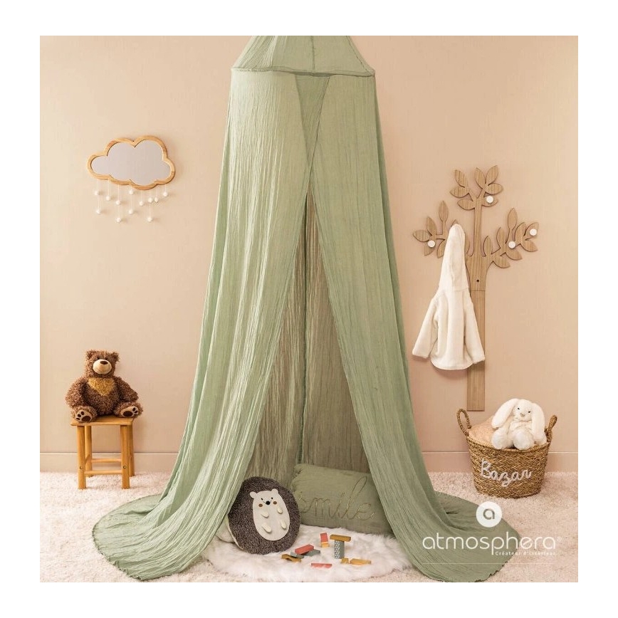 Atmosphera - Дитяче настінне дзеркало CLOUD 40x36 см з каучукового дерева