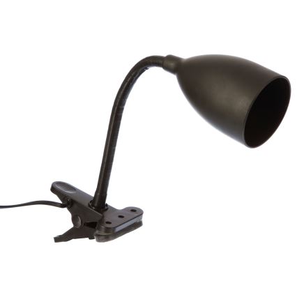 Atmosphera - Лампа з затискачем SILY 1xE14/7W/230V чорний