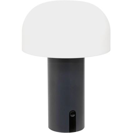Atmosphera - LED Акумуляторна вулична сенсорна настільна лампа JANY LED/3,7V 22 см 2200 mAh IP44 чорний