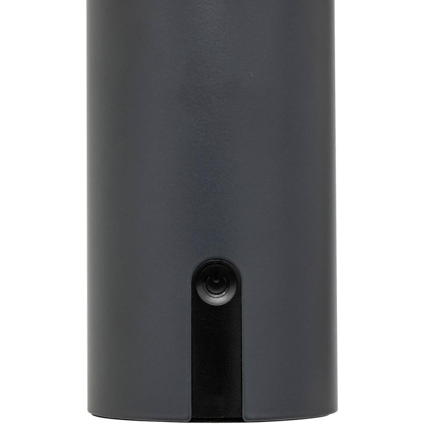 Atmosphera - LED Акумуляторна вулична сенсорна настільна лампа JANY LED/3,7V 22 см 2200 mAh IP44 чорний