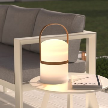 Atmosphera - LED Акумуляторна вулична настільна лампа з регулюванням яскравості KIARA LED/3,7V 36 см 4000 mAh IP44