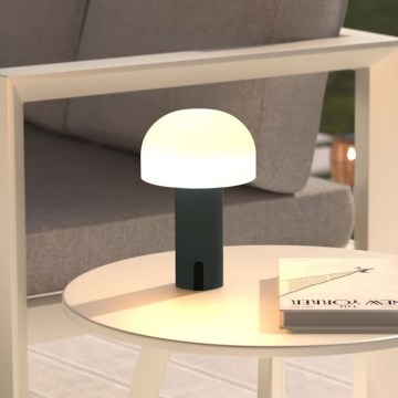 Atmosphera - LED Акумуляторна вулична сенсорна настільна лампа JANY LED/3,7V 22 см 2200 mAh IP44 чорний