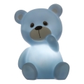 Atmosphera - LED дитяче нічне світло TEDDY LED/3xLR44 синє