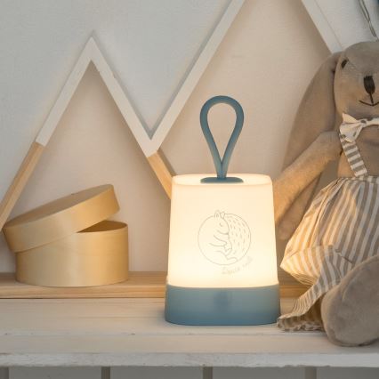 Atmosphera - LED сенсорный детский перезаряжаемый ночник RABBIT LED/3,7V 1200 mAh серый
