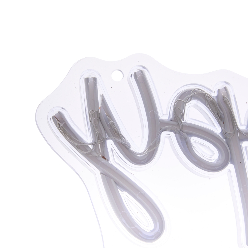 Atmosphera - LED неонова настінна декорація HAPPY BIRTHDAY LED/5V