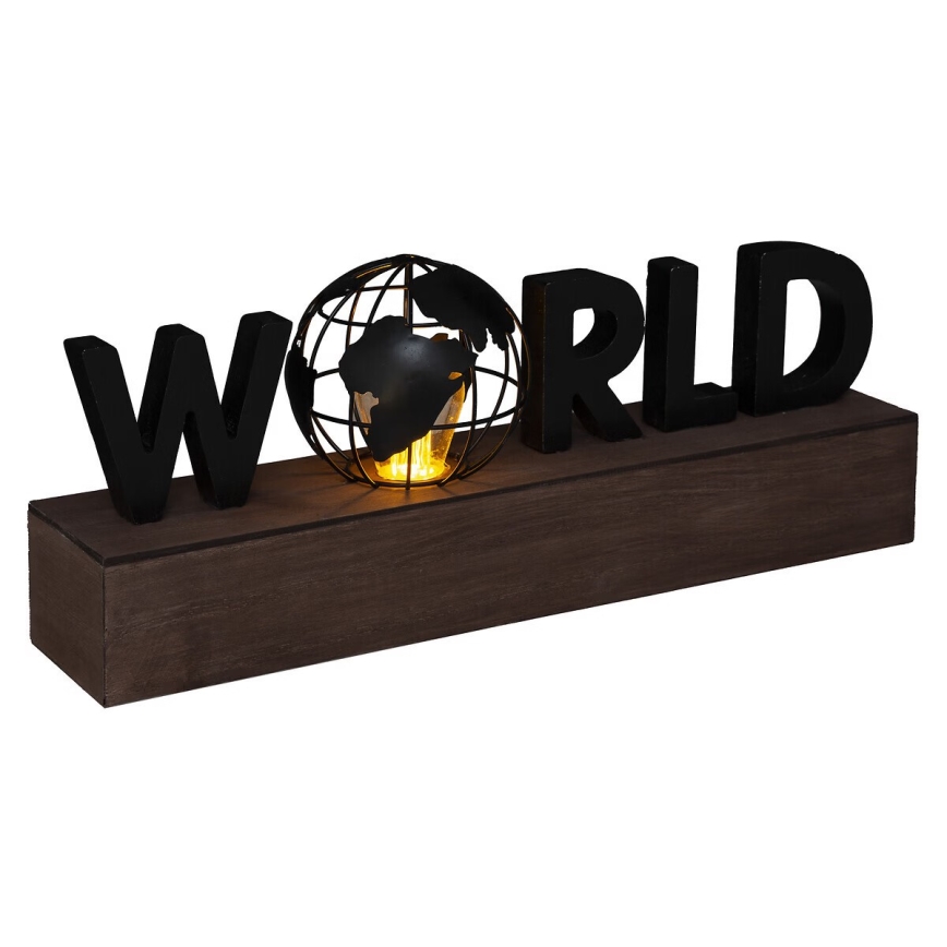 Atmosphera - LED Прикраса WORLD LED/2xAAA