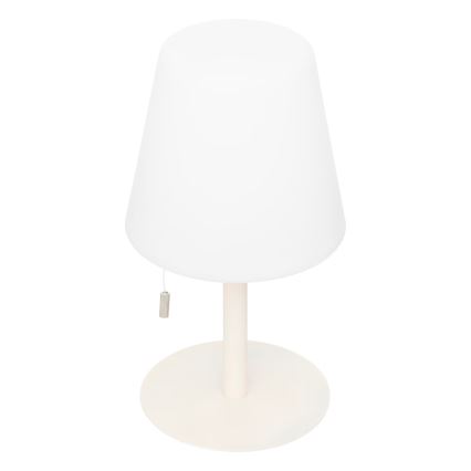 Atmosphera - LED RGBW Акумуляторна вулична настільна лампа ZACK LED/3,7V 1200 mAh IP44 бежевий