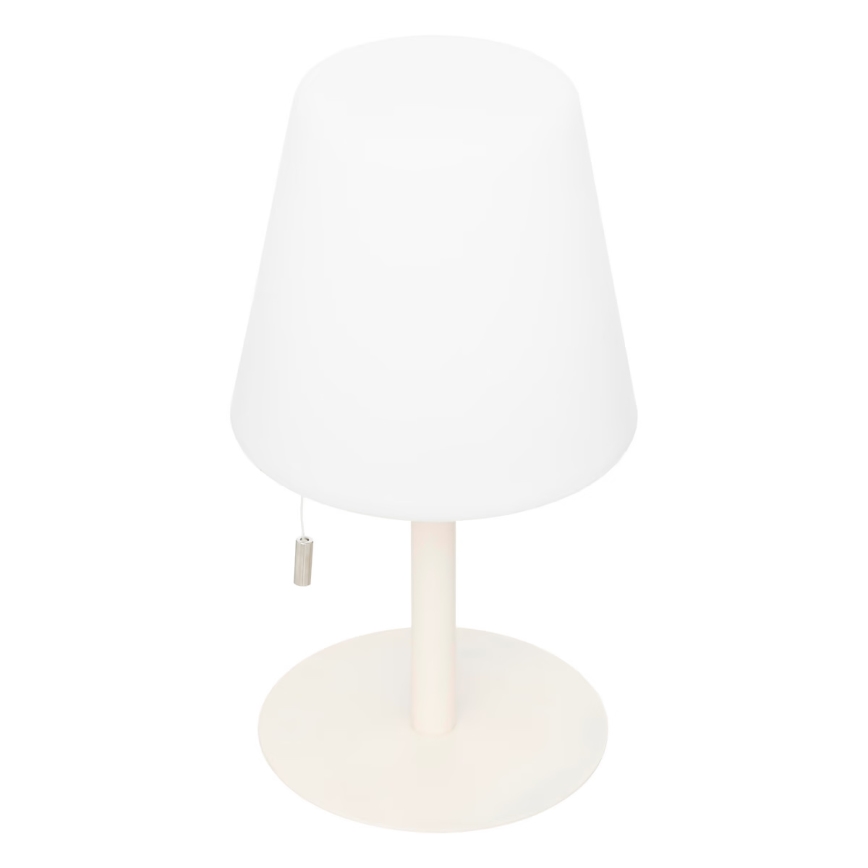 Atmosphera - LED RGBW Акумуляторна вулична настільна лампа ZACK LED/3,7V 1200 mAh IP44 бежевий