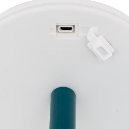 Atmosphera - LED RGBW Акумуляторна вулична настільна лампа ZACK LED/3,7V 1200 mAh IP44 бірюзовий