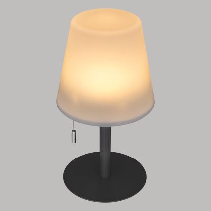 Atmosphera - LED RGBW Акумуляторна вулична настільна лампа ZACK LED/3,7V 1200 mAh IP44 чорний