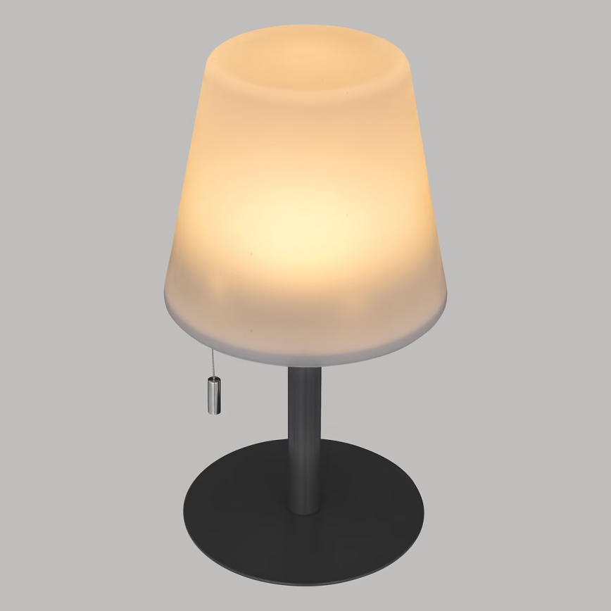 Atmosphera - LED RGBW Акумуляторна вулична настільна лампа ZACK LED/3,7V 1200 mAh IP44 чорний
