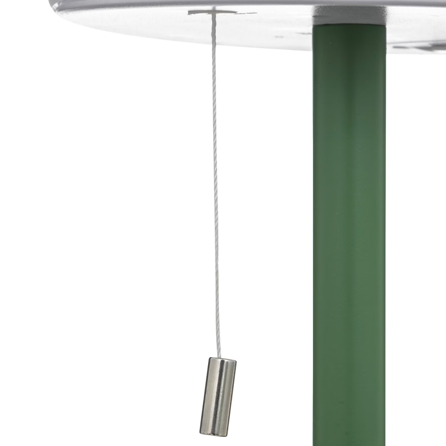 Atmosphera - LED RGBW Акумуляторна вулична настільна лампа ZACK LED/3,7V 1200 mAh IP44 зелений