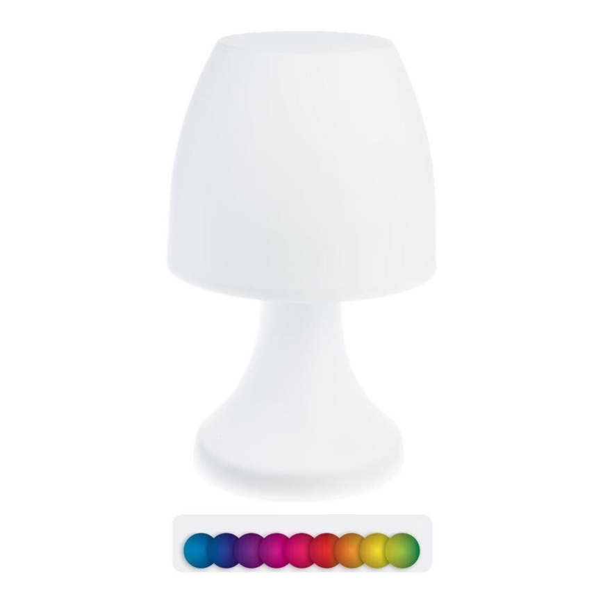 Atmosphera - Светодиодная RGB настольная уличная лампа DOKK LED/3xAAA 19,5 см IP44