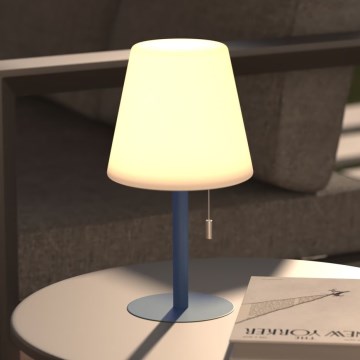 Atmosphera - LED RGBW Акумуляторна вулична настільна лампа ZACK LED/3,7V 1200 mAh IP44 бірюзовий