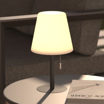 Atmosphera - LED RGBW Акумуляторна вулична настільна лампа ZACK LED/3,7V 1200 mAh IP44 чорний