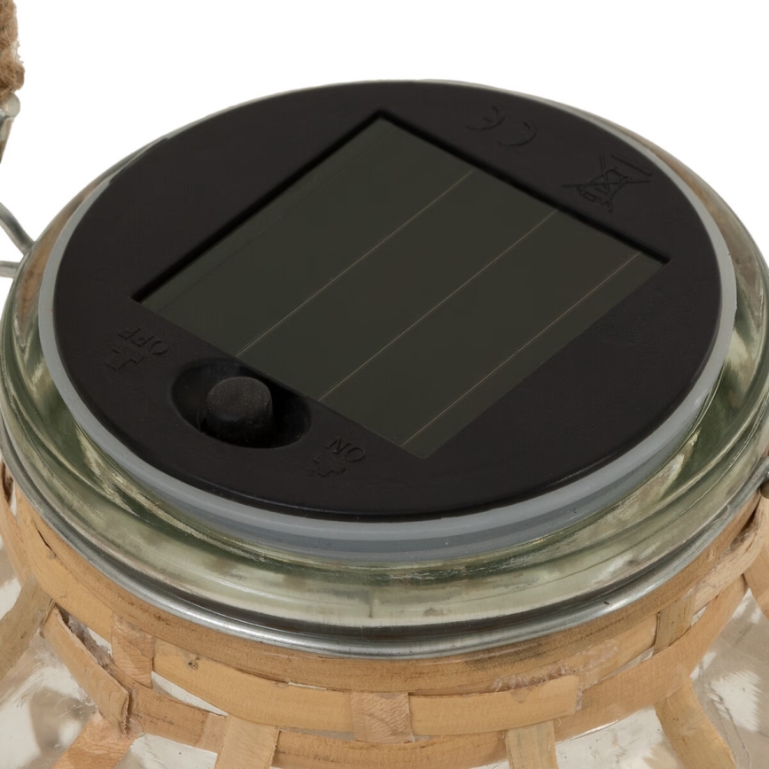 Atmosphera - Світлодіодна сонячна ліхтарика NIKY LED/1,2V 300 mAh IP44