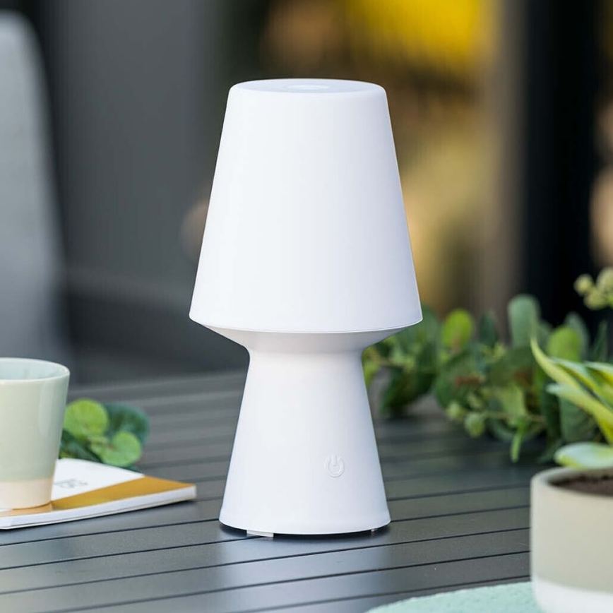 Atmosphera - LED Вулична сенсорна настільна лампа з регулюванням яскравості WIZA LED/5V 23 см IP44