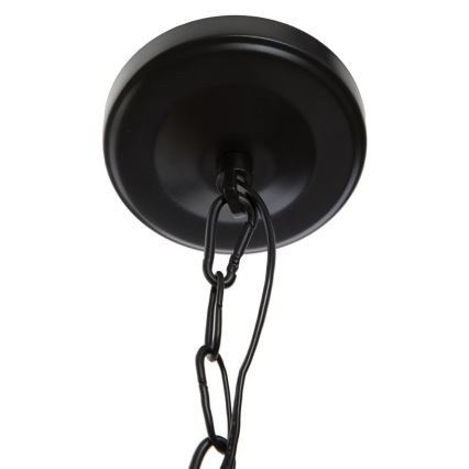 Atmosphera - Люстра на ланцюгу BASALT 1xE27/25W/230V чорний